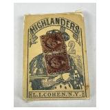 1864 Highlanders Poker Deck Reproduction