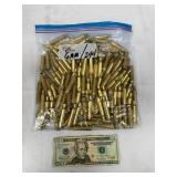 Bag of 6mm Remington Rifle Brass Casings