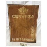 Rustic Victoria Beer Metal Sign