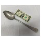 WWII German Military Marked Metal Spoon