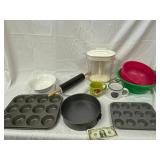 Kitchenware Including Bakeware and Mugs