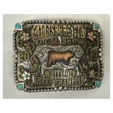 Callisvurg, TX. FFA Show Champion Belt Buckle