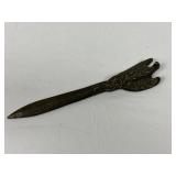 Cast Iron WWII Italian Fascist Letter Opener