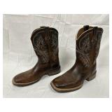 Good Lightly Used Ariat Leather Cowboy Boots -