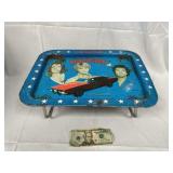 Dukes of Hazzard 1981 Vintage Metal TV Tray