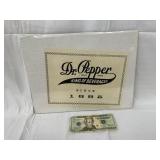 Dr. Pepper Paper Advertisement Sign