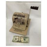 Vintge Paymaster Ribbon Writer Machine