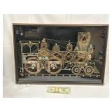 Awesome Metal Art Locomotive Train
