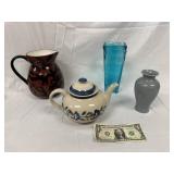Lot of Misc. Glassware Pitchers & Vases