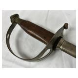 Italian Military Sword With Sabbard