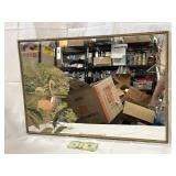 Vintage To Antique Flamingo Mirror