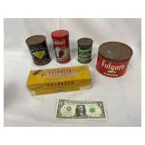 Vintage Food and Product Tins