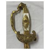German Sword With Mother Of Pearl Handle