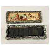 Wooden Domino Set with Decorative Box