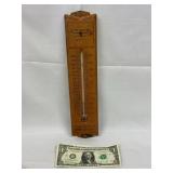 Metal Advertising Thermometer for First National