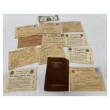 WWII War Ration Books and Ephemera