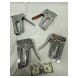 4 Staplers by Arrow and Powerfast