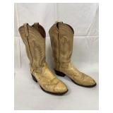 Tony Lama Snake Skin Cowboy Boots