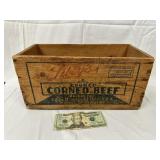 Libby's Vintage Corned Beef Wood Crate