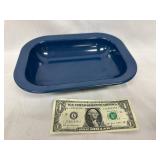 Texas Ware Blue Plastic Serving Tray