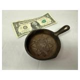 Houston Astrodome Cast Iron Miniature Skillet