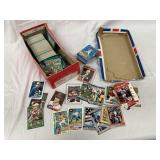 Shoebox Full of Baseball & Football Cards