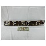 Porcelain Copenhagen Tobacco Sign - Vintage