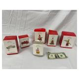 Hallmark Keepsake Ornament Collection, 6 Boxes