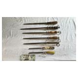 7 Vintage Knife Sharpening Steels