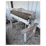 $$ National Finger Brake Fabrication Press $$