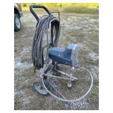 Electric Paint Sprayer - Motor Powers On