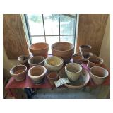 Nice Lot of Terracotta Pots - Mixed Sizes