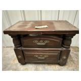 Heavy Duty Solid Wood Side Table