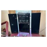 Stereo System & Speakers - Powers On
