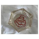 Vintage Falstaff Beer Collectible Glass Ashtray