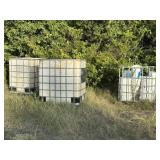 3 Plastic / Metal Protective Surround Water Tanks