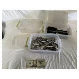 Lot of Silverware & Knives - Great For Deer Camp