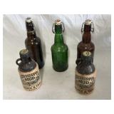 5 Collectible Beer Bottles Inc. Mississippi Mud