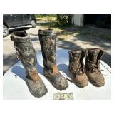 2 Pair of Hunting Boots Inc. Rocky
