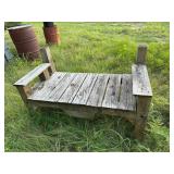 Rustic Wooden Bench Project