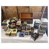 Large Collection of 8 Track Music Tapes