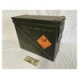 Large Military Steel Ammo Can