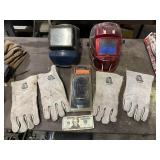 Nice Lot of Welding Helmets, Gloves
