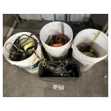 Large Lot of Tie Down Straps