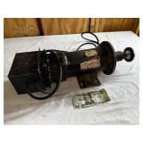 Dayton Electrical Motor Steel Brush Grinder-Works