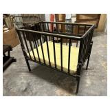 Wood Folding Baby Bed