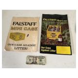 Vintage Falstaff Beer Retail Advertisement