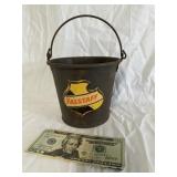 Falstaff Beer Advertisement Metal Bucket