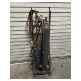 Welding Oxy Acetaaline Welding Tanks, Lines & Cart
