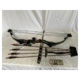 Hoyt Supreme Compound Hunting Bow w/ Arrows